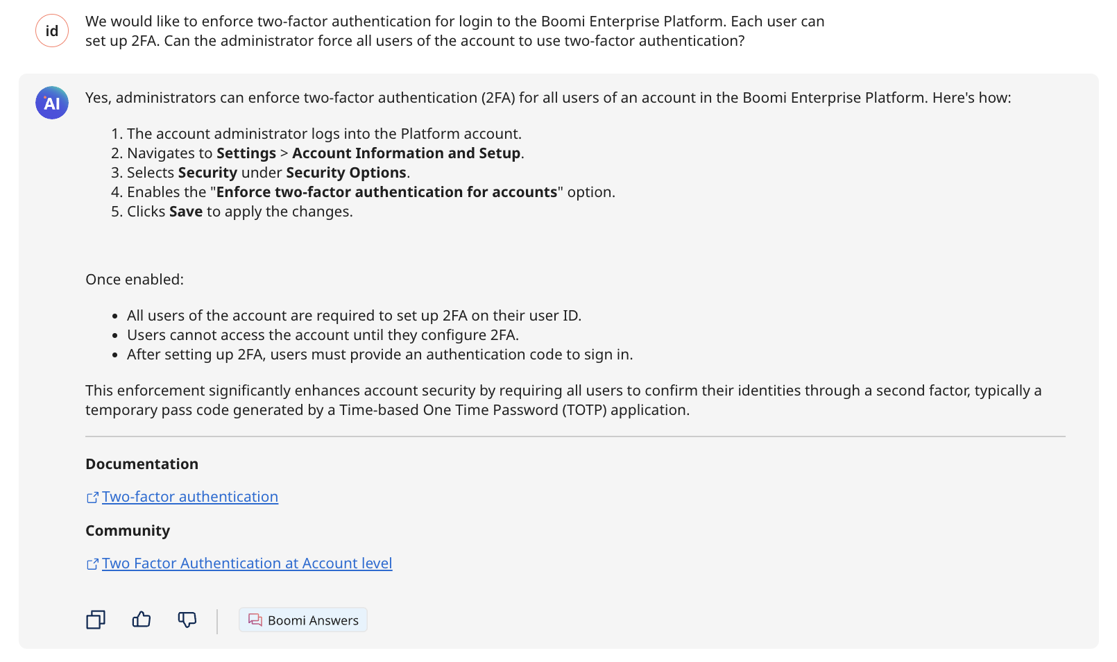 troubleshooting example