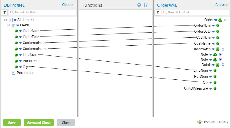 Map containing mappings but no functions