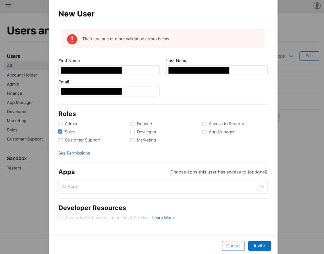 User Role Verification