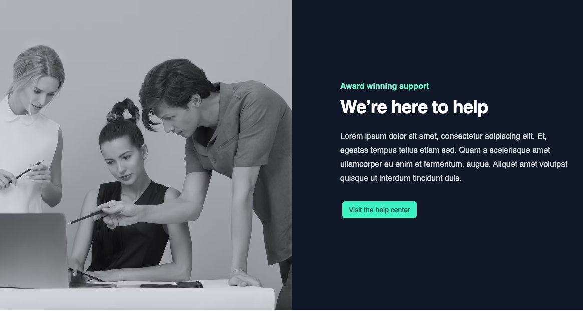 CTASections - SplitWithlmage