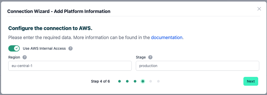 How to - Connection wizard - Add Platform info -02