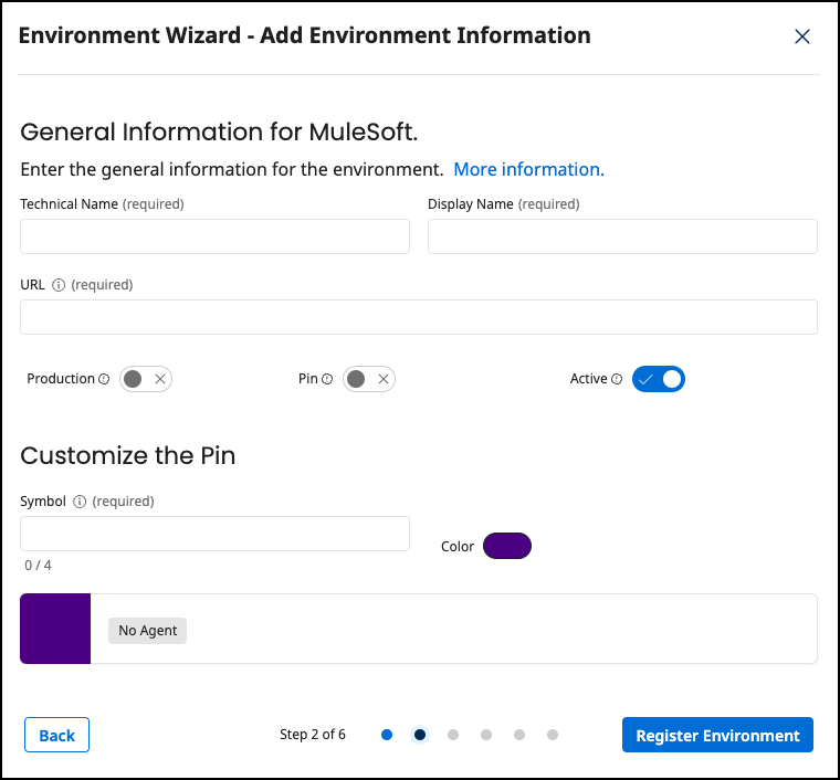 How to - Environment Wizard - Add env information