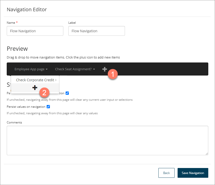 The Navigation Editor