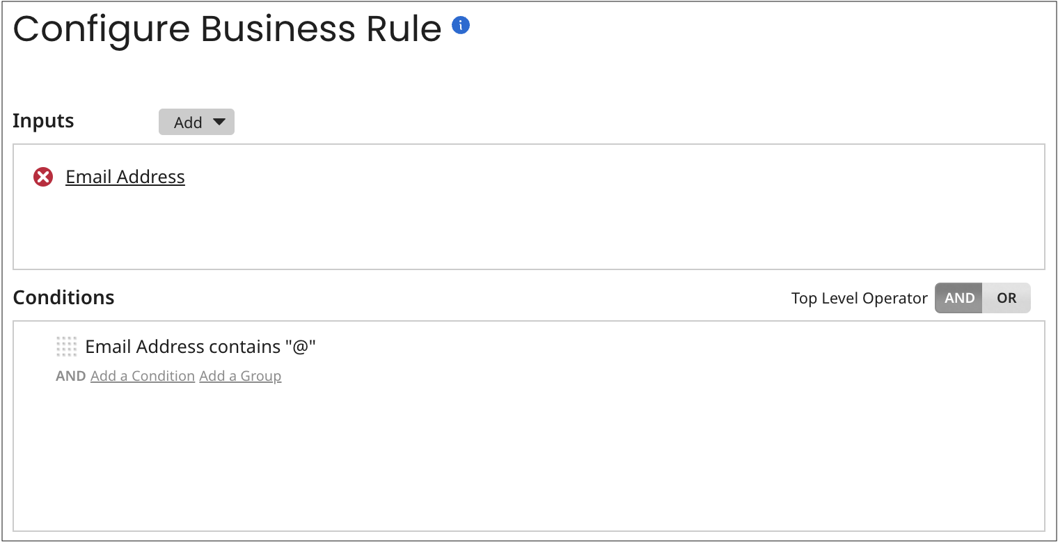 Defined condition listed